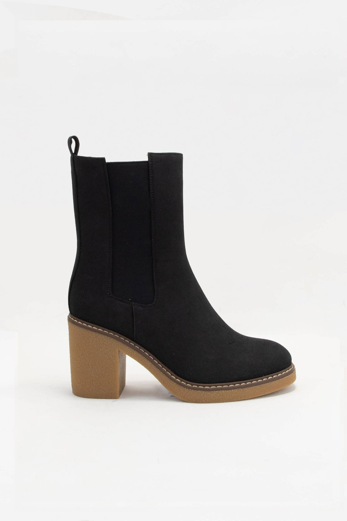 Colt Mid Shaft Chelsea Boots with Block Heel