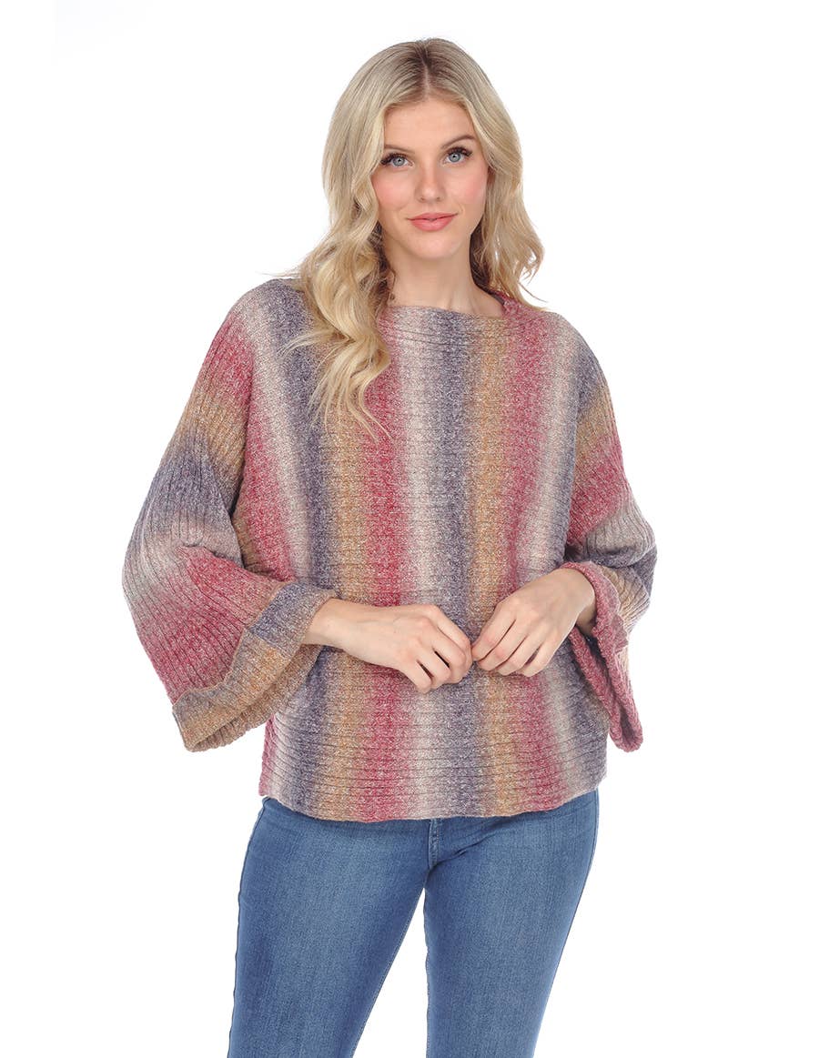 Dolman Sleeve Vintage Aesthetic Knit Sweater
