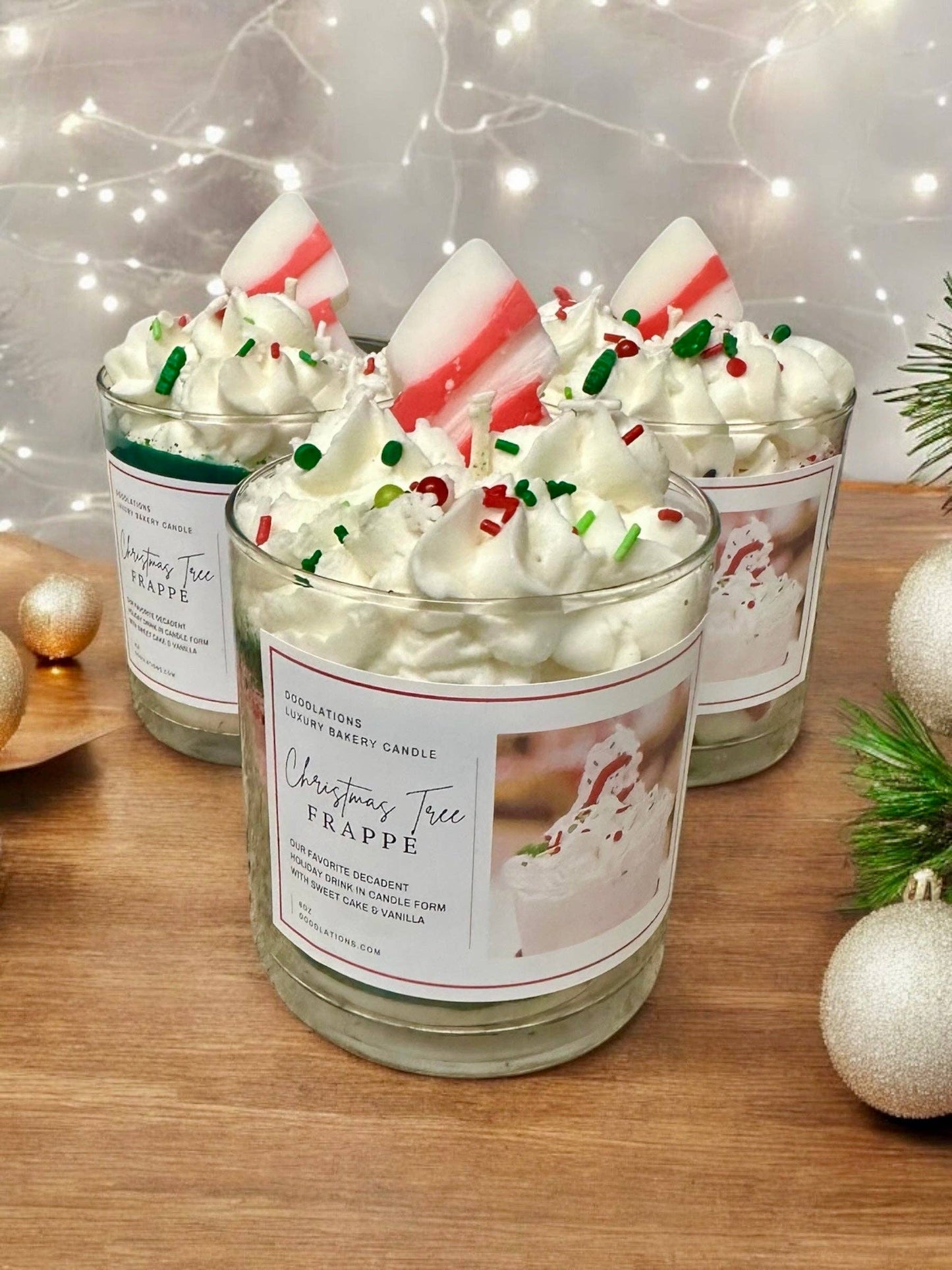 Little Debbie Christmas Tree Frappe Candle