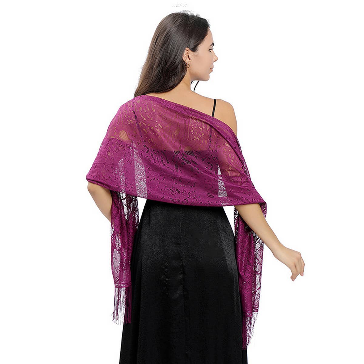 Flower Lace Shawl