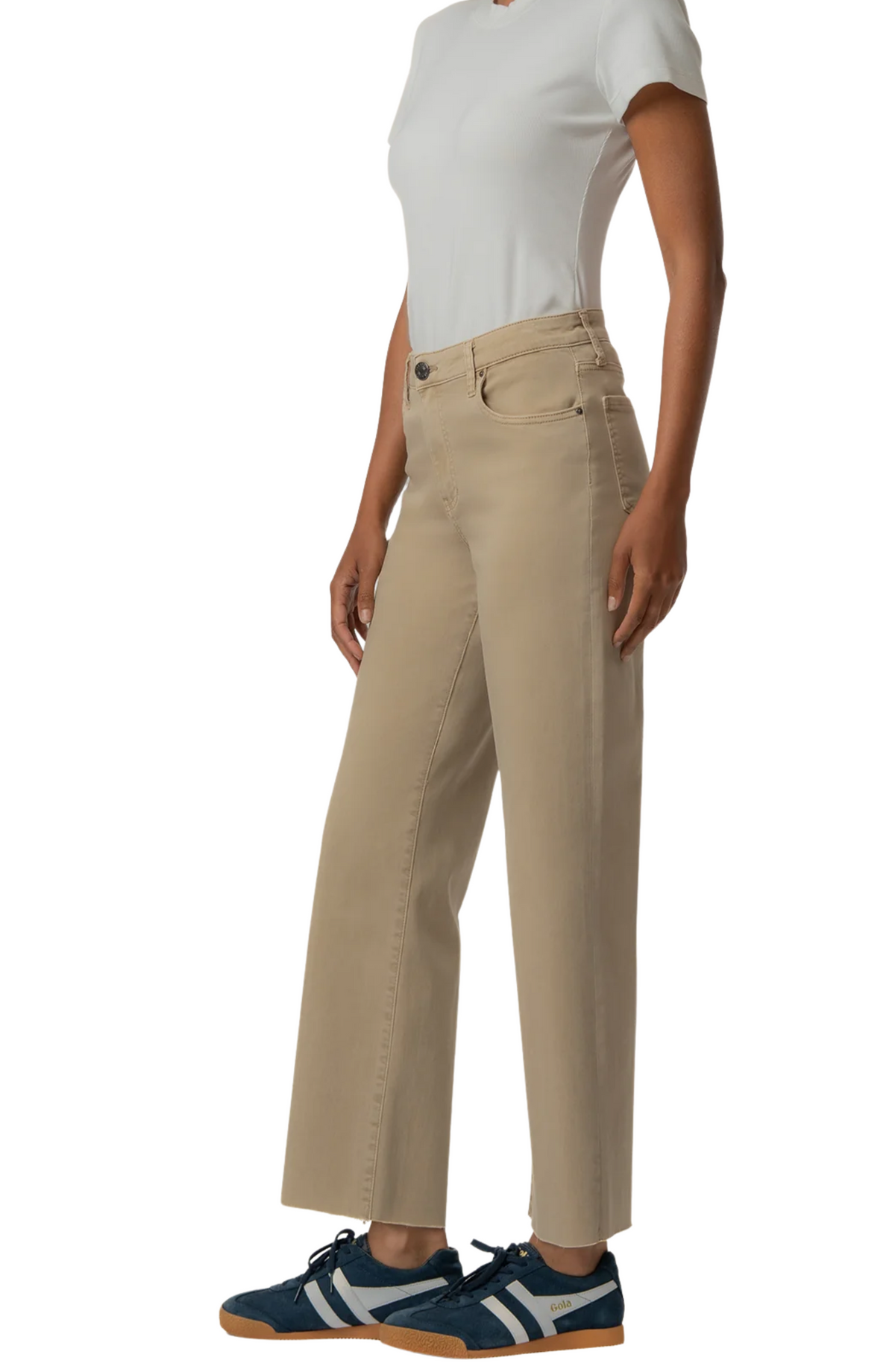 Kut Charlotte High Rise Wide Leg w/ Raw Hem