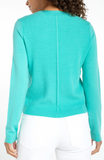 Liverpool Long Sleeve Crew Neck Sweater (Waterfall Teal)
