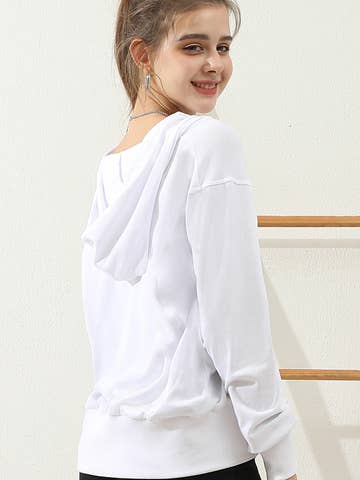 Basic Lightweight Pullover Hoodie Sweatshirt (Regular & Plus Size)