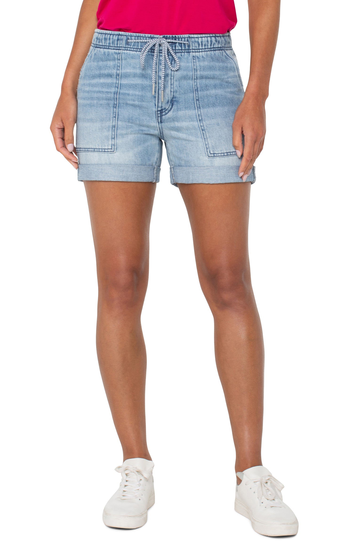 Liverpool Rascal Short w/ Porkchop Pocket & Cuff Hem (Boylston)