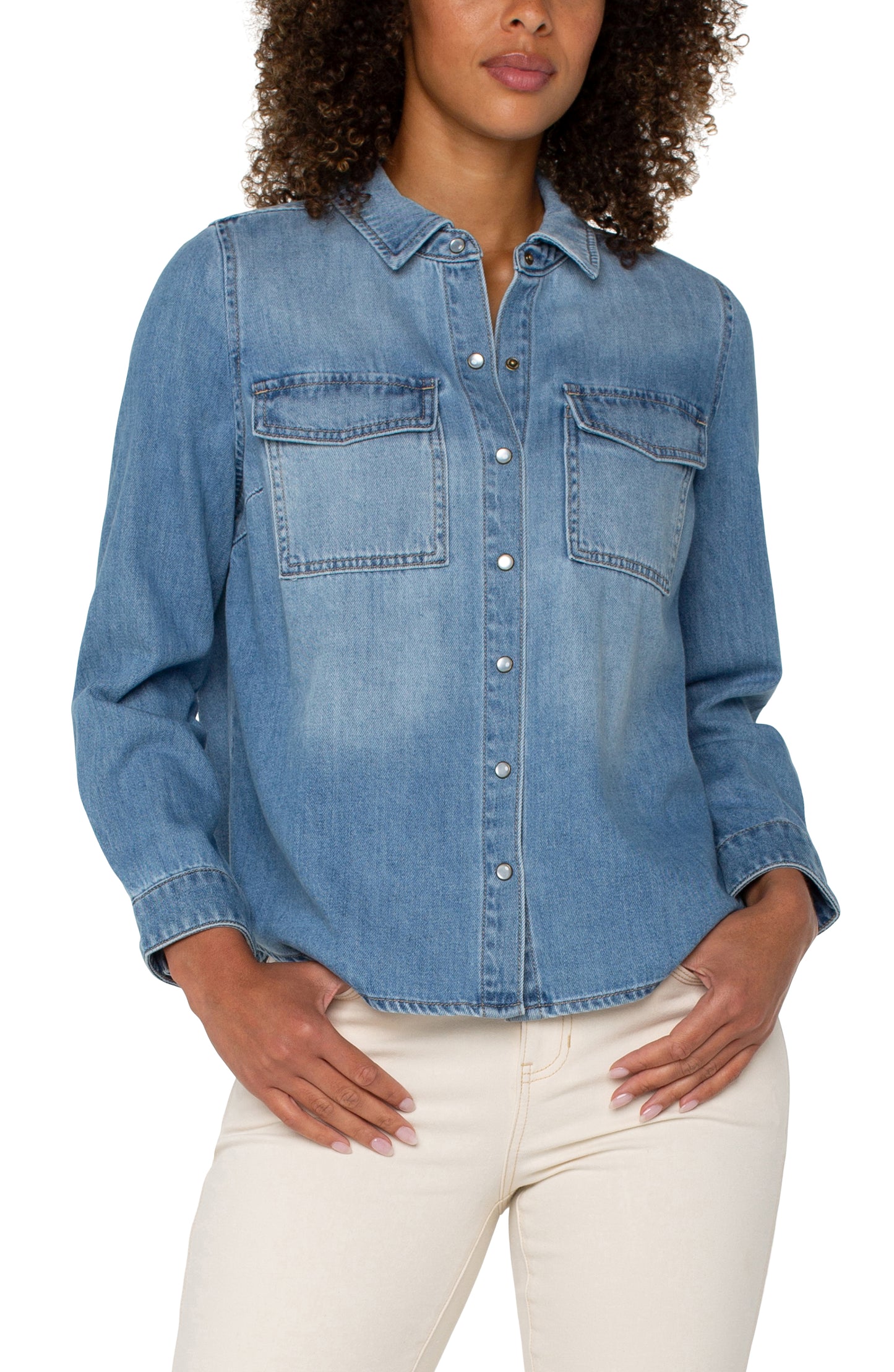 Liverpool Shirt w/ Pockets (Laguna Nigel)