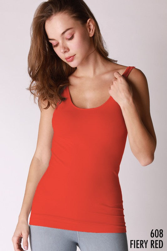 Nikibiki Signature Seamless Jersey Tank (wide strap)