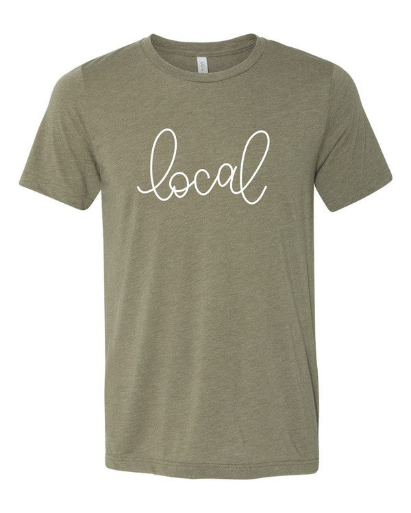 Local Graphic Crew Neck Tee