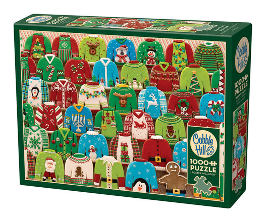 Ugly Xmas Sweaters 1000pc puzzle