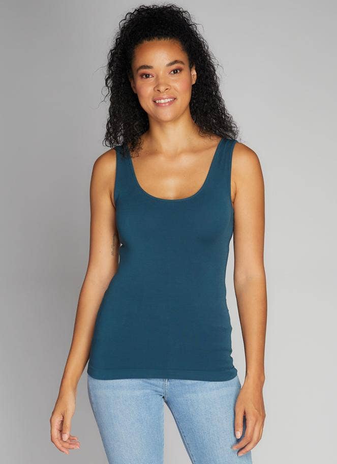 Bamboo Tank with Wide Straps