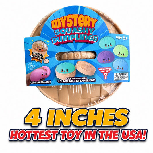 Mystery Dumpling Squishies-4 Inch