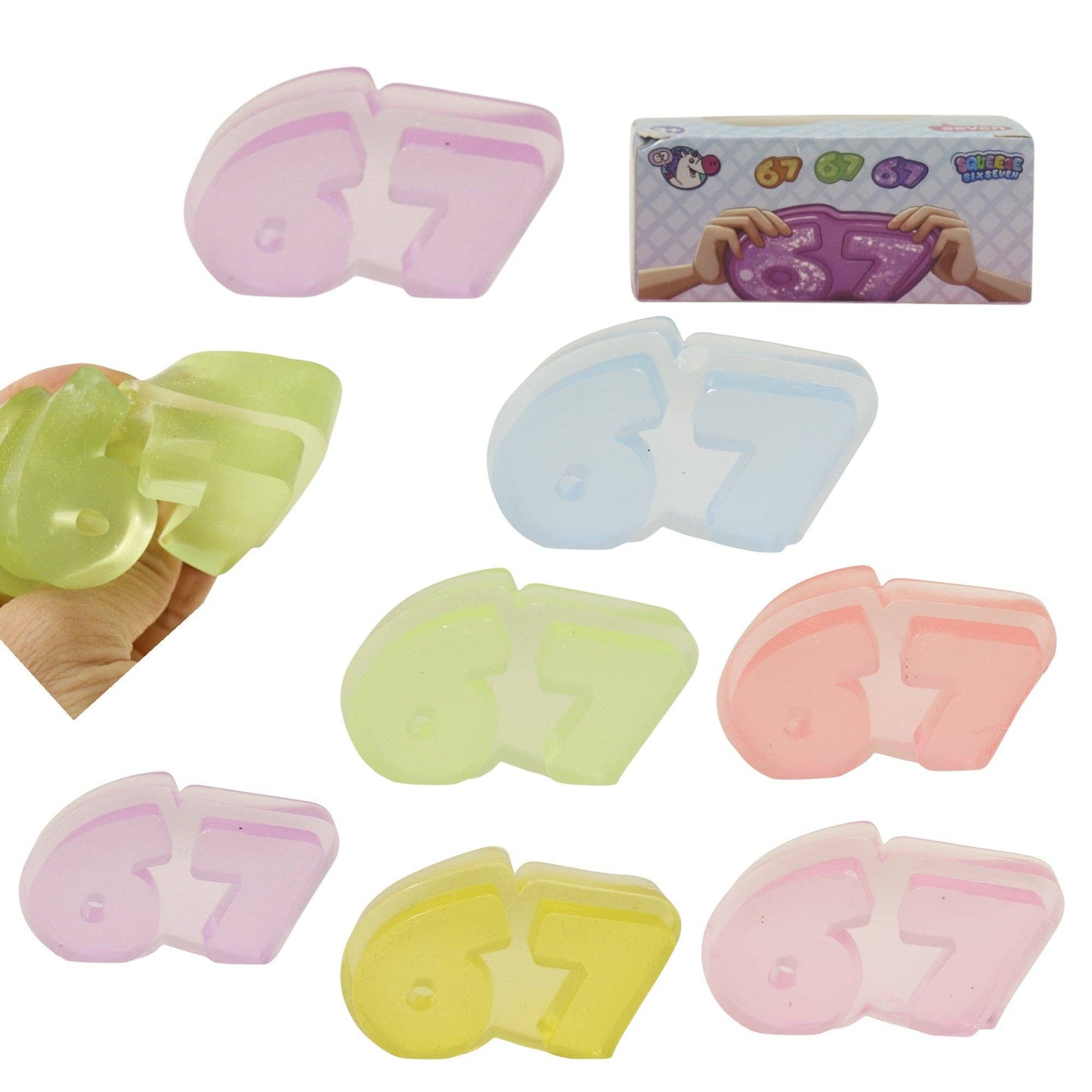 67 Silicon Squishy Toy