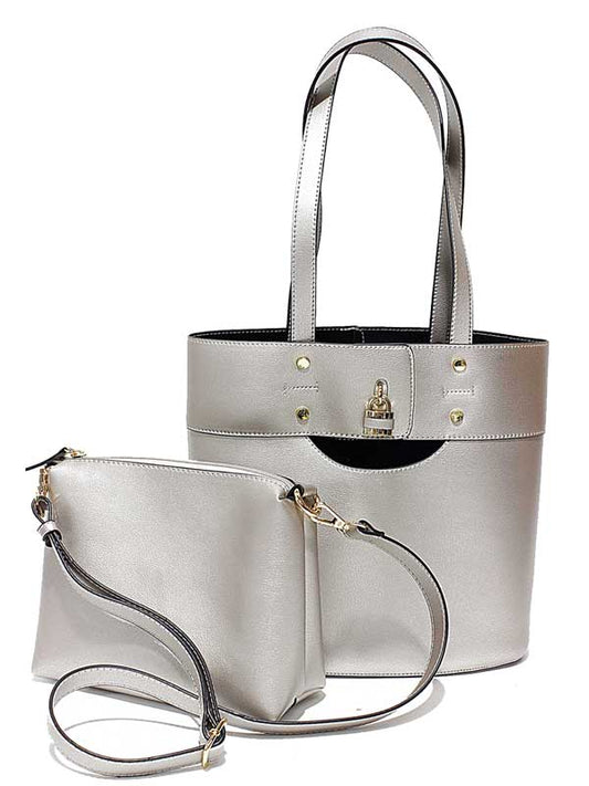 MC Handbag - Front Buckle Tote