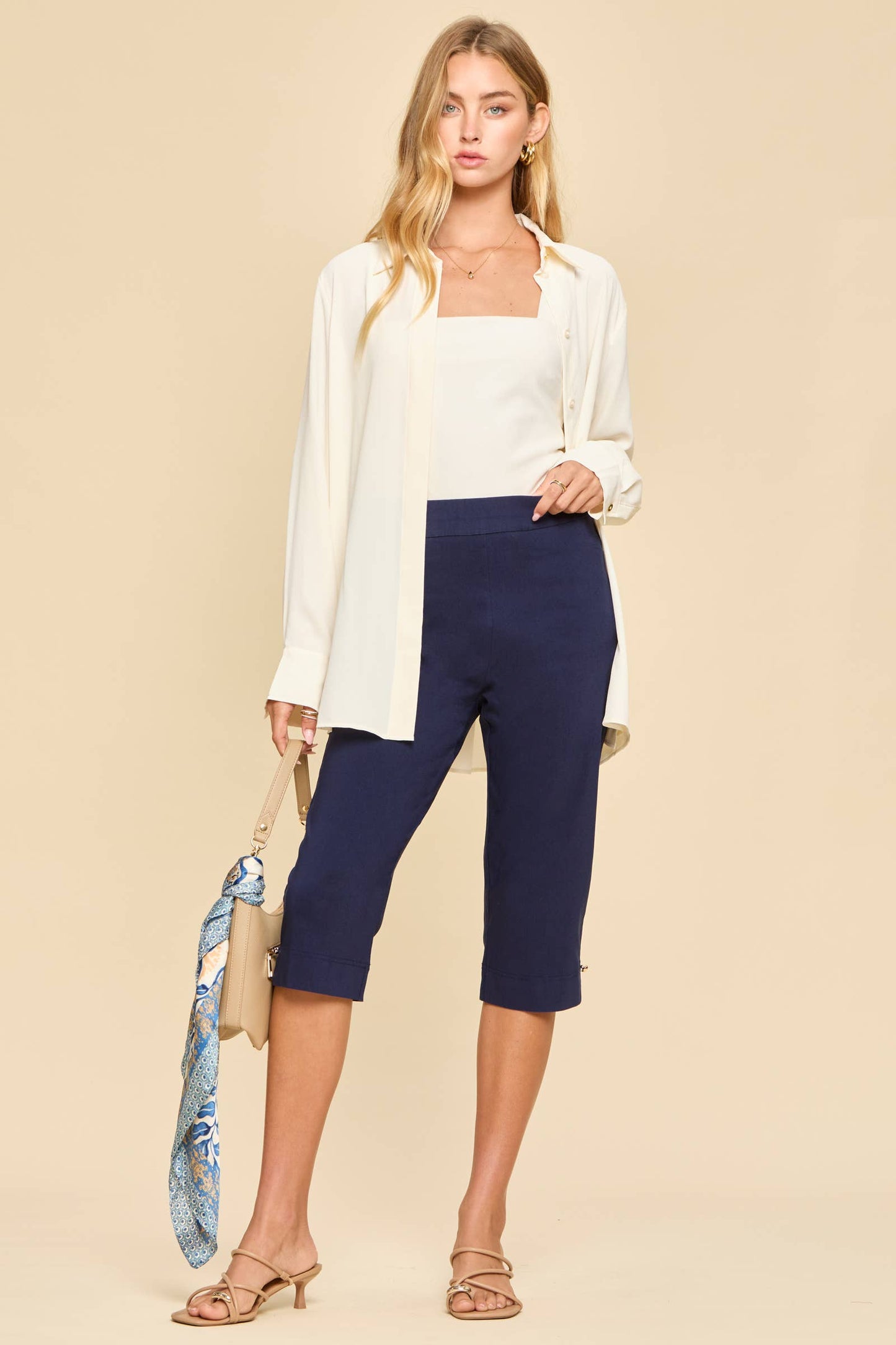 Pull On Capri Pants