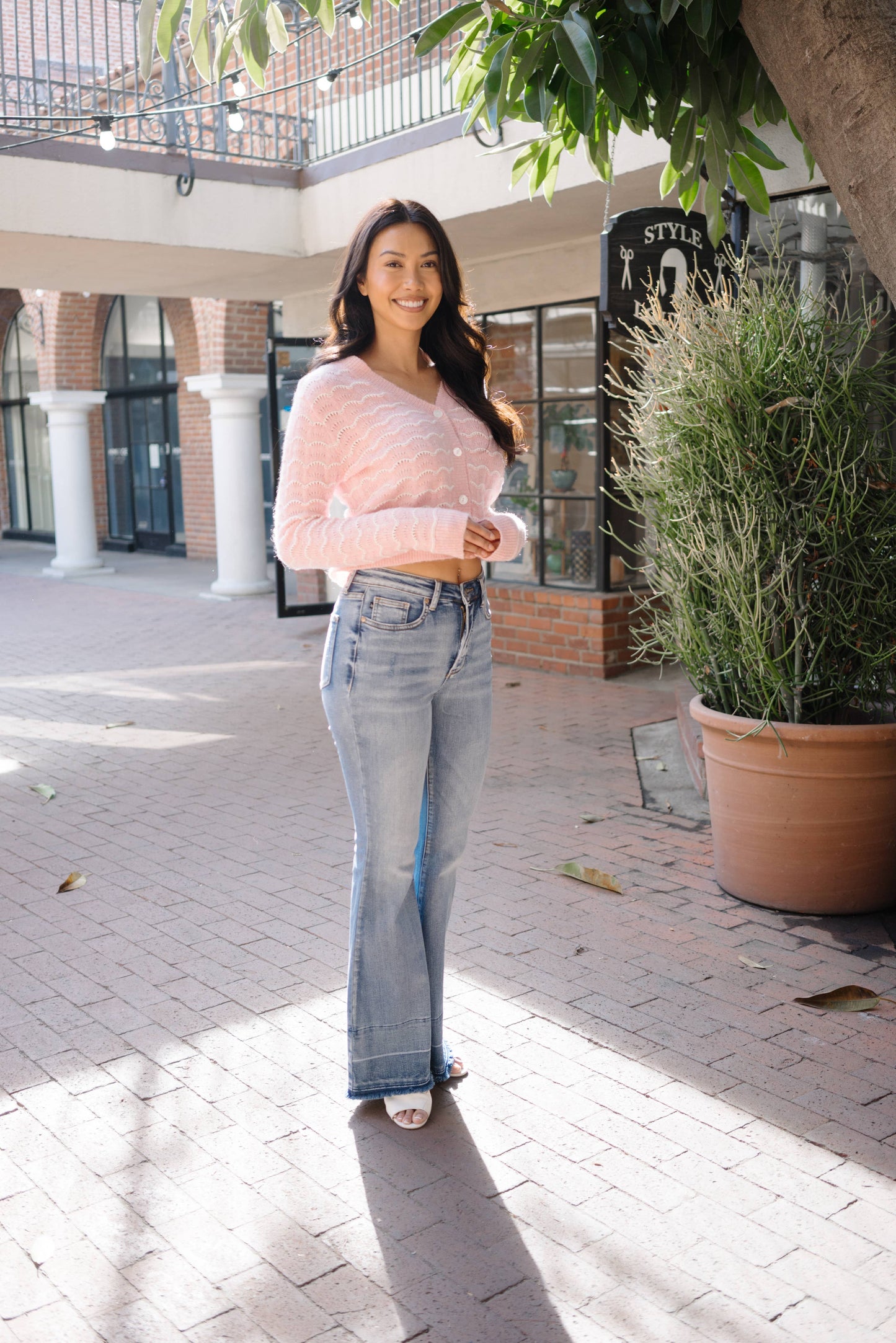 Judy Blue Tummy Control w/ Release Hem Flare (33 1/2" inseam)