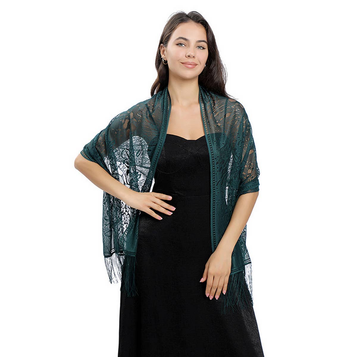 Flower Lace Shawl