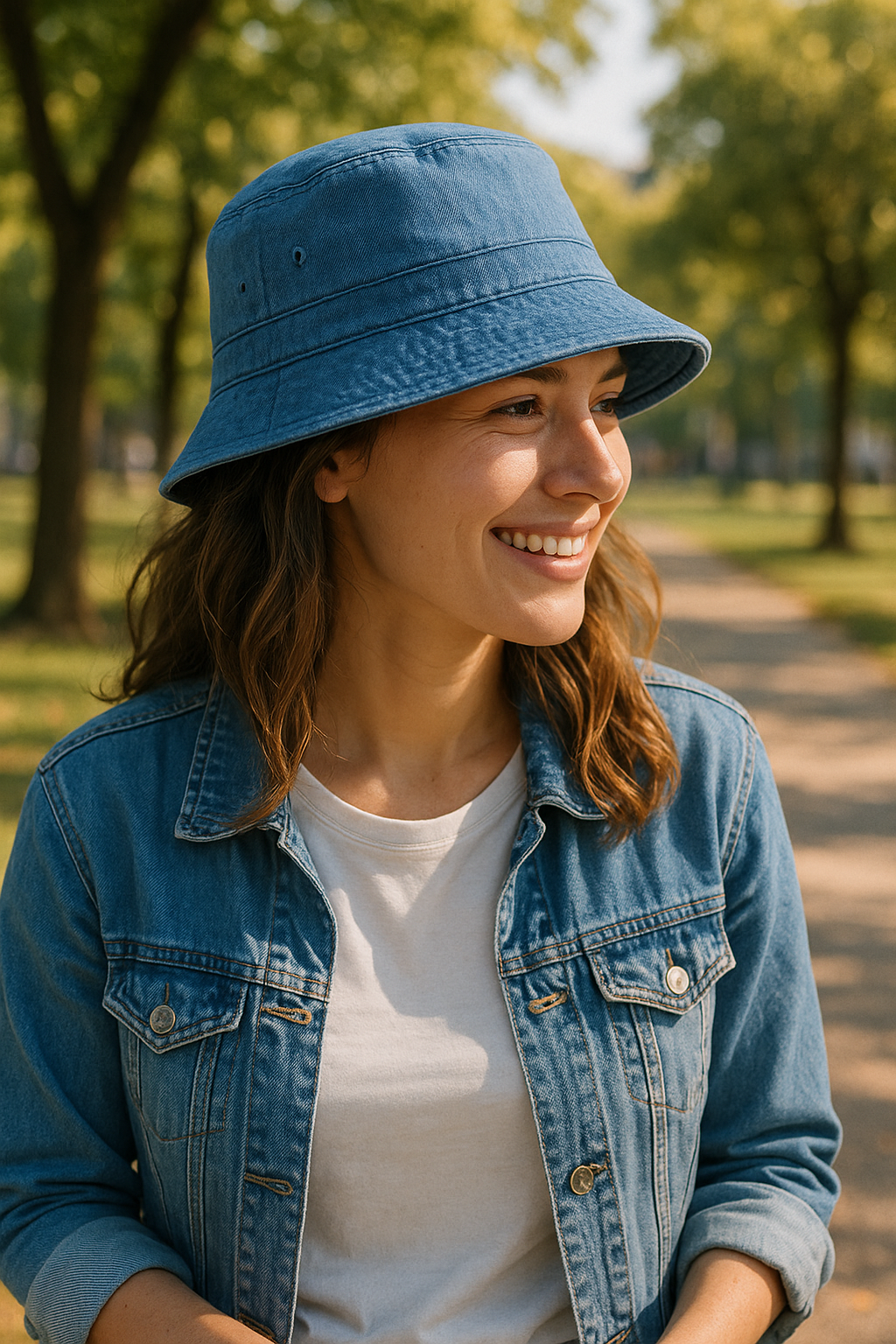 Bucket Hat Premium Cotton Adjustable Size