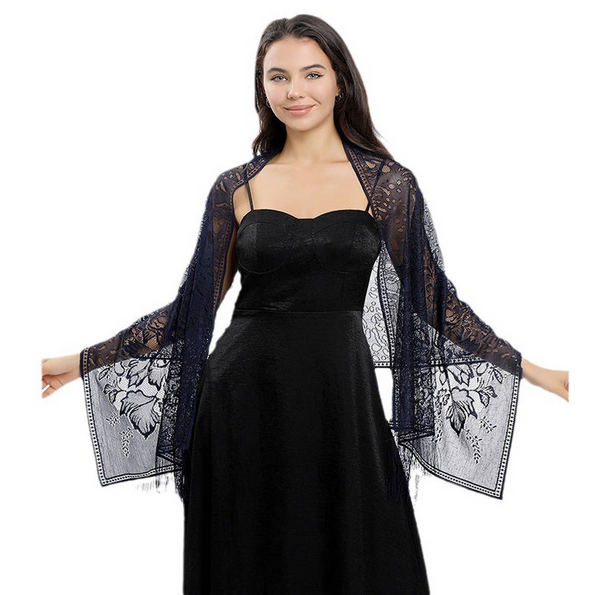 Flower Lace Shawl