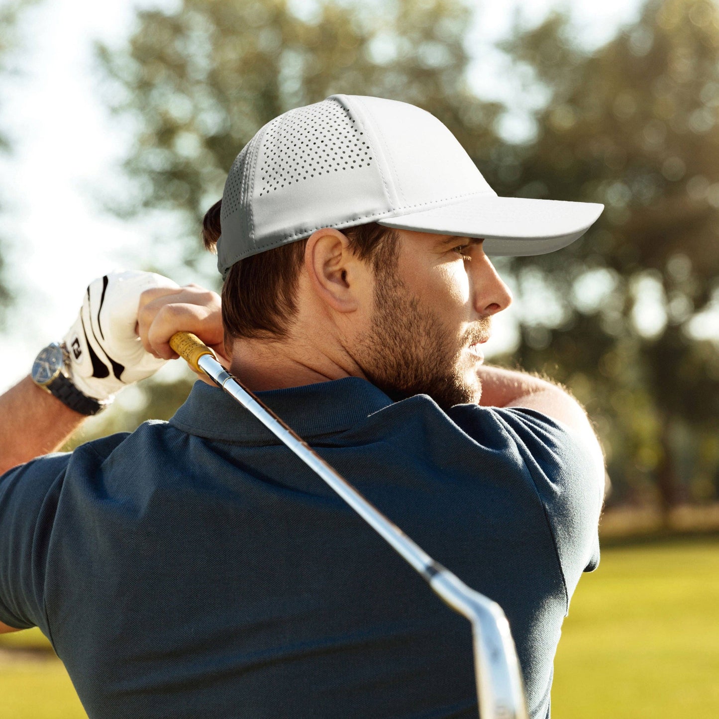 Waterproof Firm Performance Mesh Baseball Cap