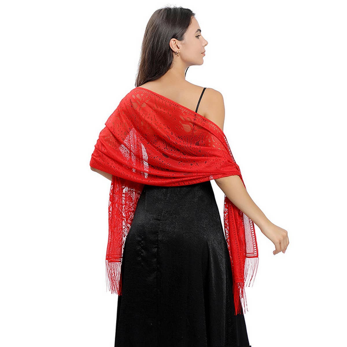 Flower Lace Shawl
