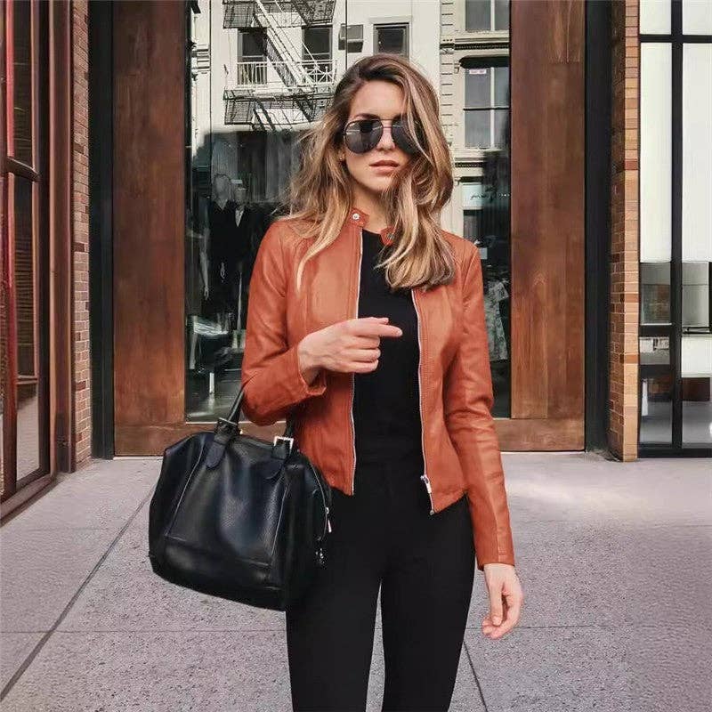 Fashionable Leather Jacket