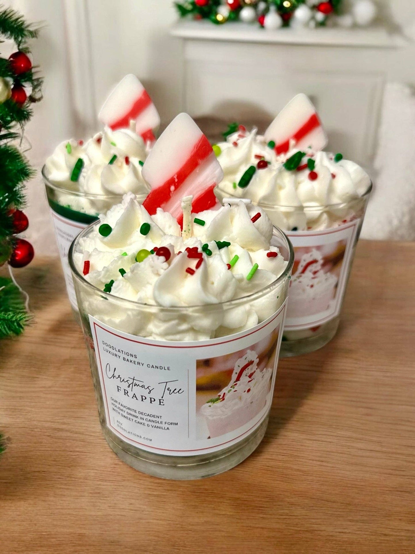 Little Debbie Christmas Tree Frappe Candle