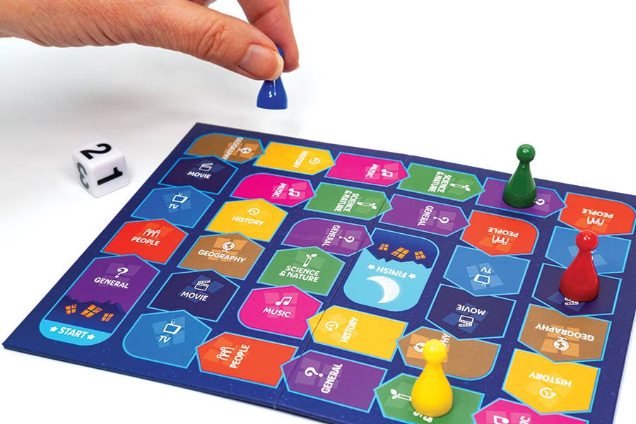 Family Quiz Night: Trivia Board Game