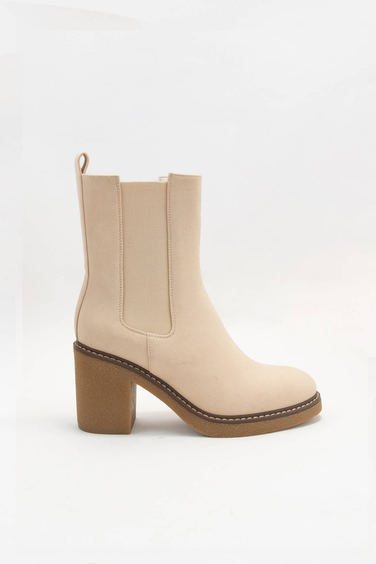 Colt Mid Shaft Chelsea Boots with Block Heel