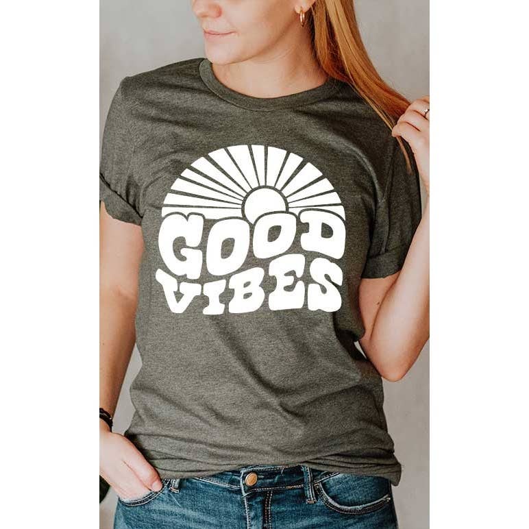 Good Vibes Sunshine Graphic Tee