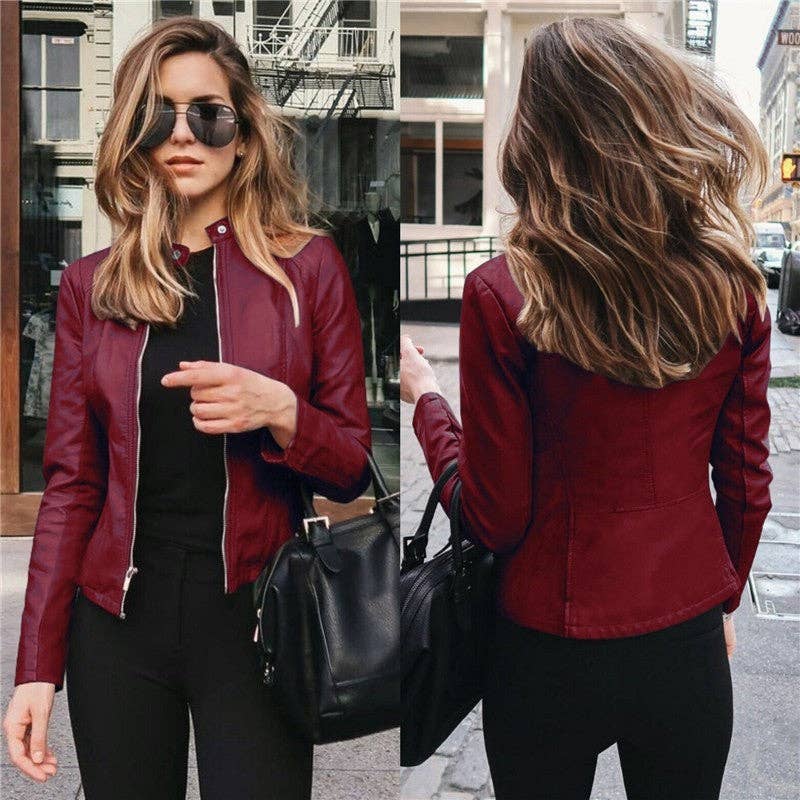 Fashionable Leather Jacket