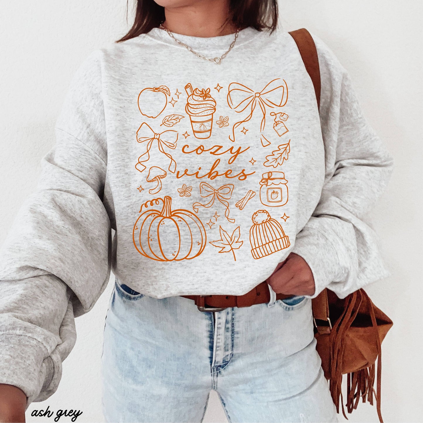 Cozy Vibes Doodle Sweatshirt