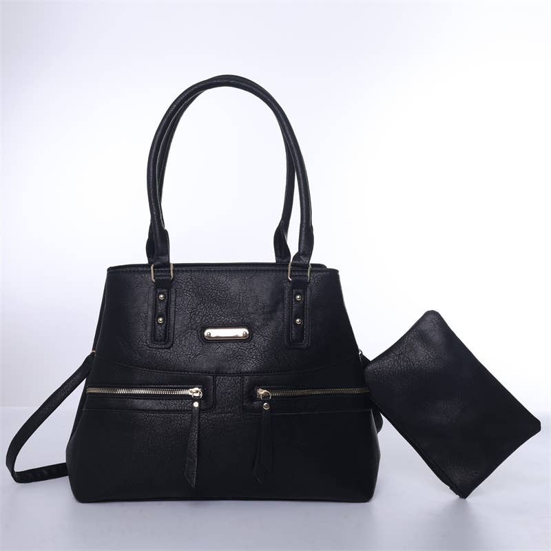 Handbag Purse Tote Clutch with Satchel Handle