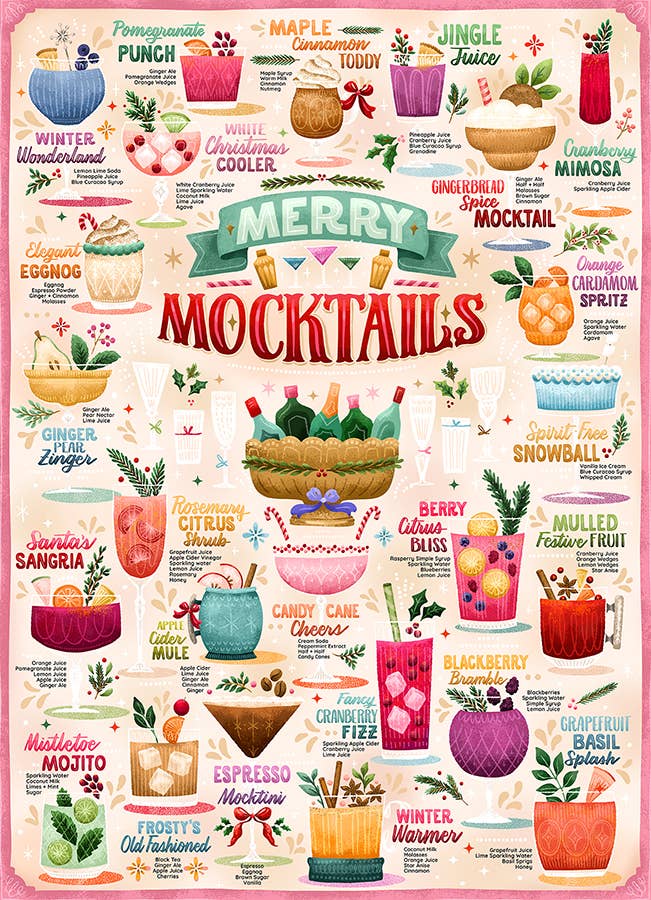 Merry Mocktails 1000pc puzzle