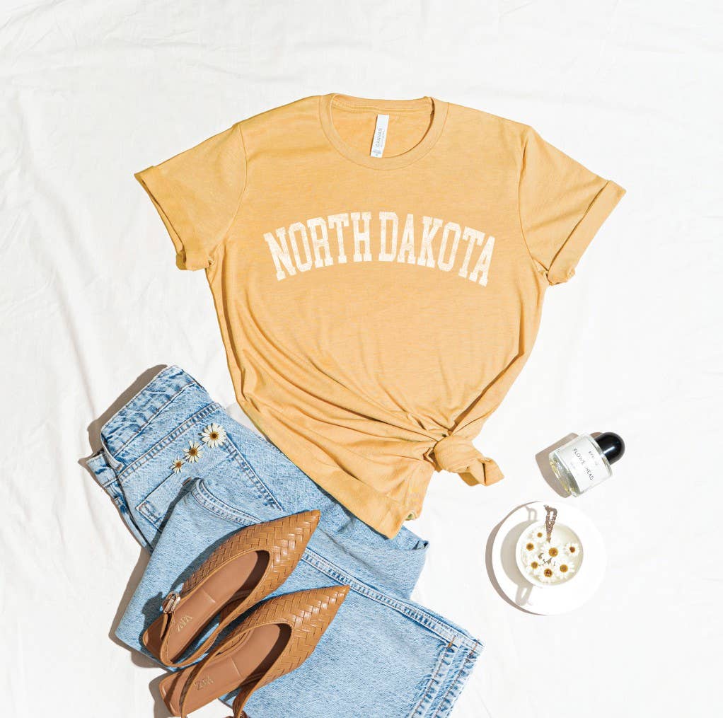 North Dakota Graphic T-Shirt