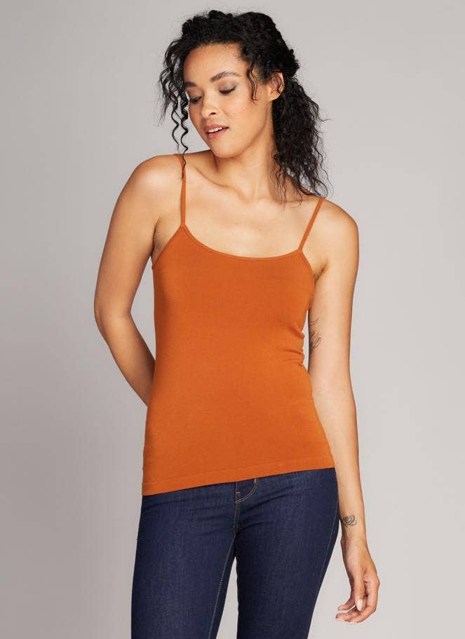 Bamboo Adjustable Spaghetti Strap Cami