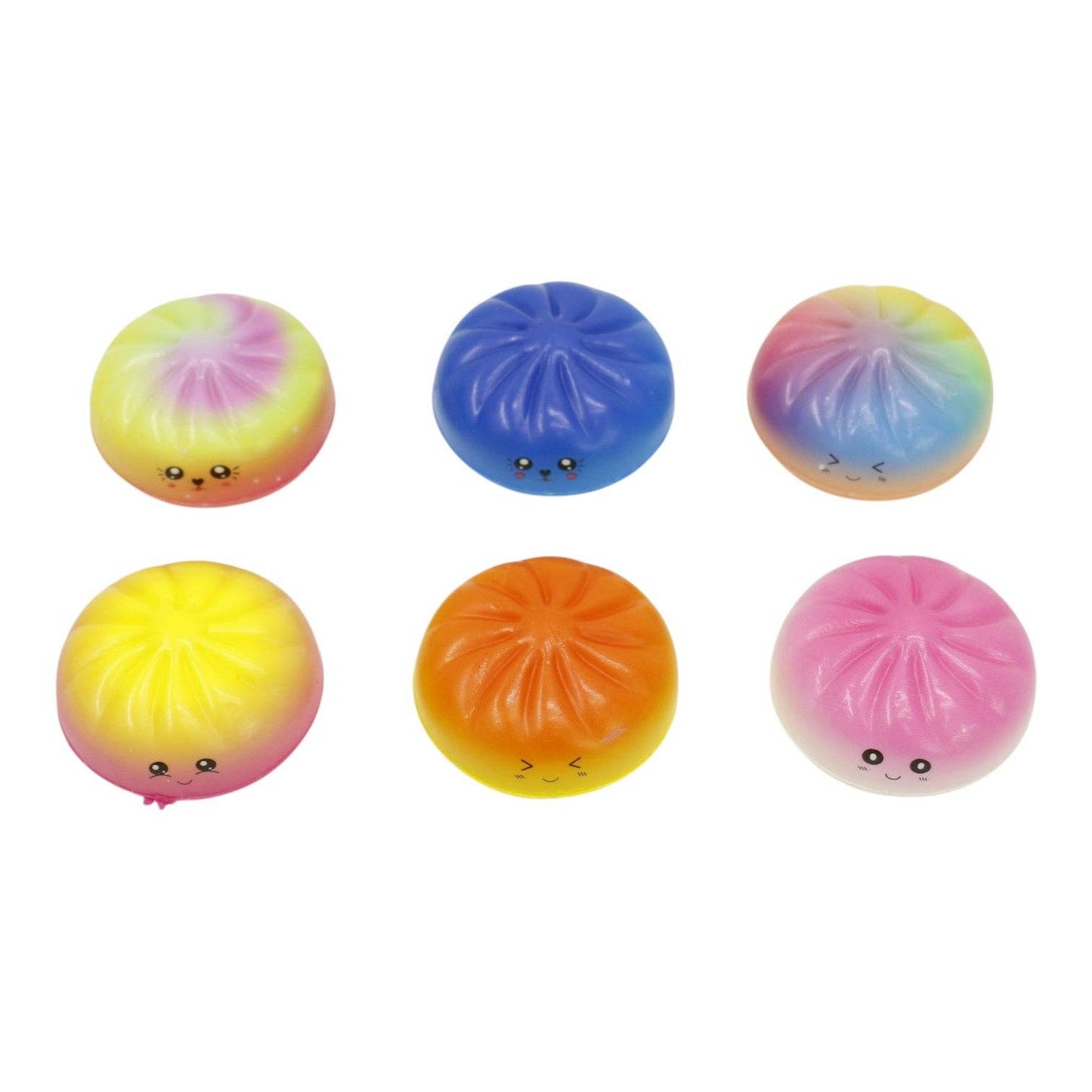 Mini Rainbow Foam Squishy Dumpling