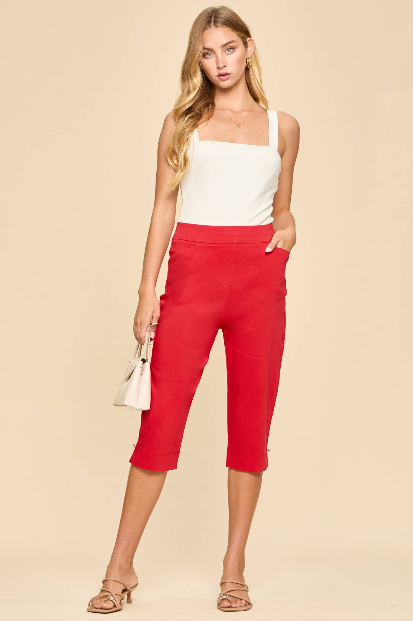 Pull On Capri Pants