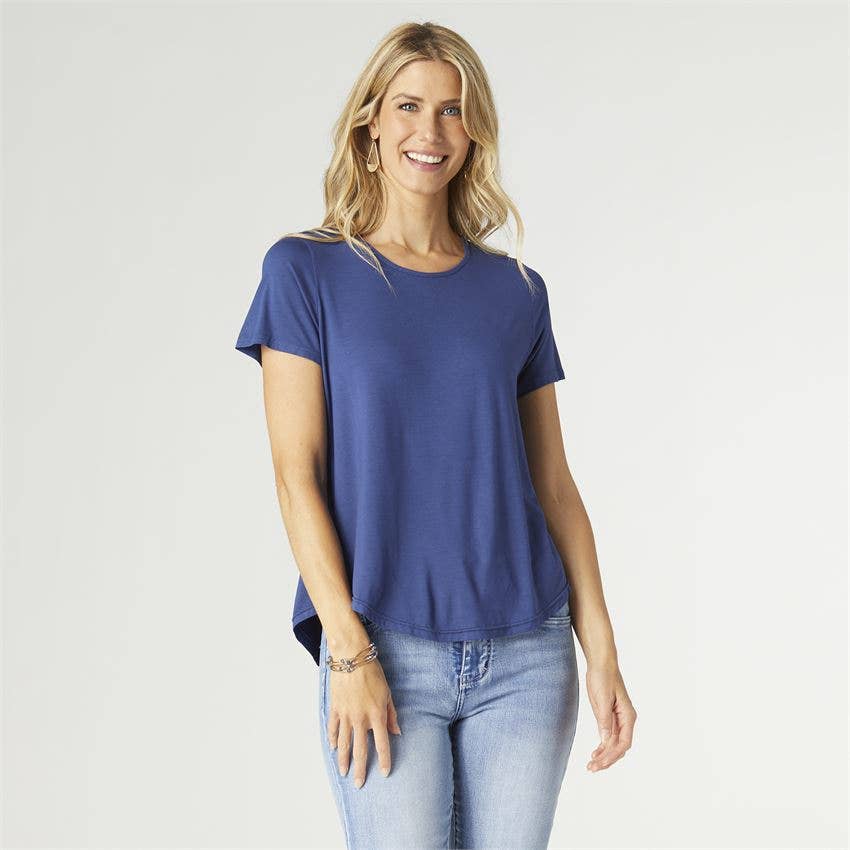 Pleat Back Tee