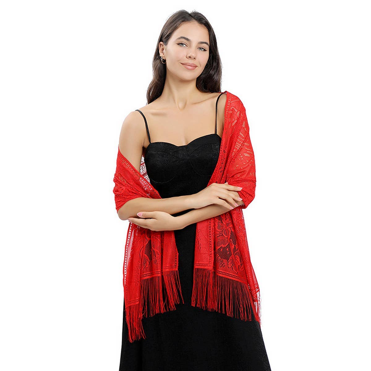 Flower Lace Shawl