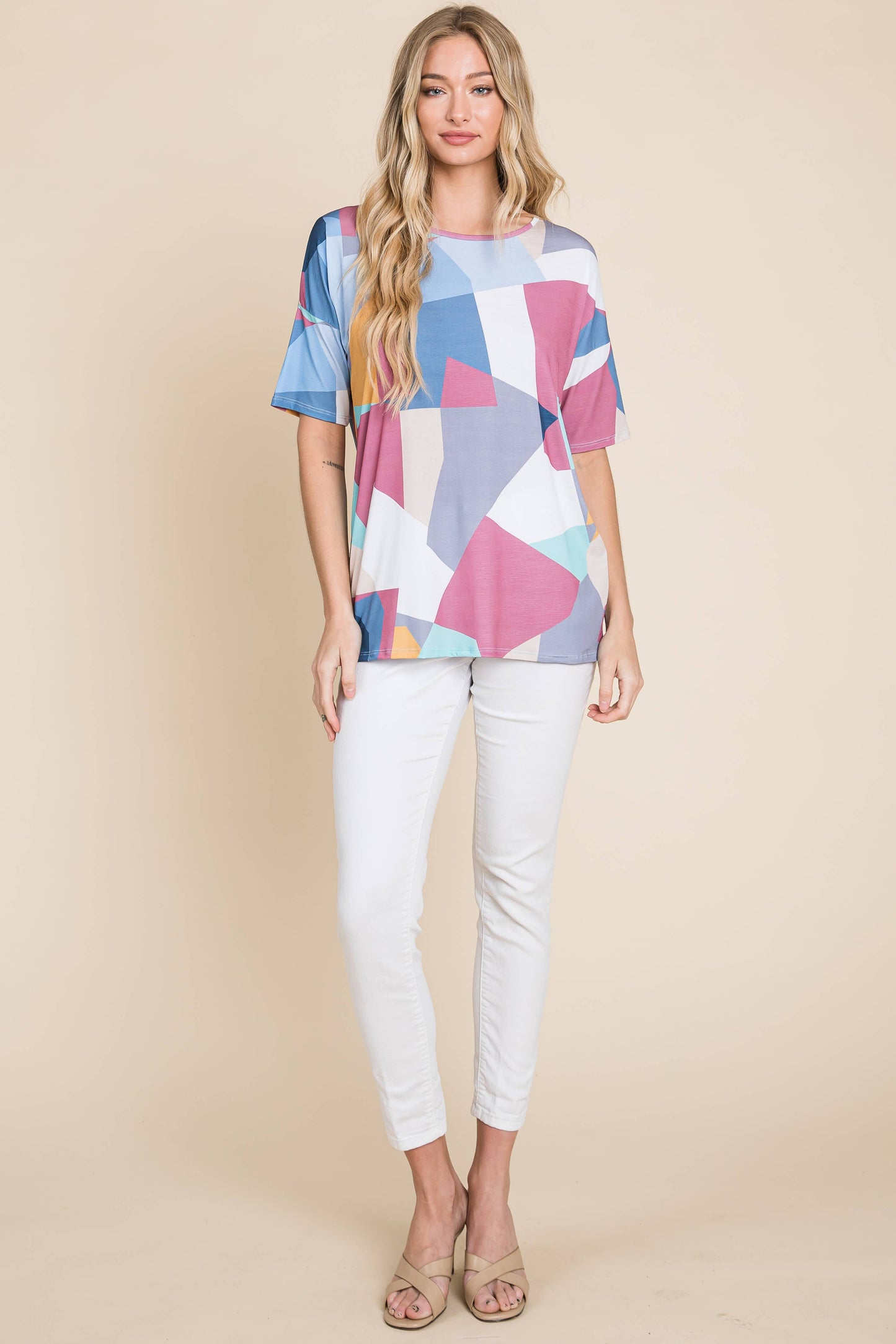 Casual Relaxed Fit Colorful Shirt