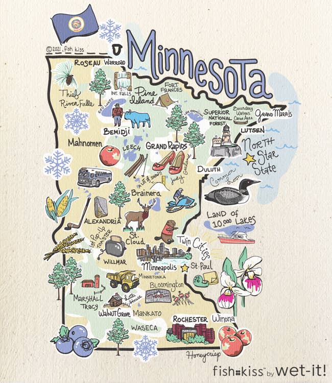 Minnesota Swedish Cloth Fishkiss