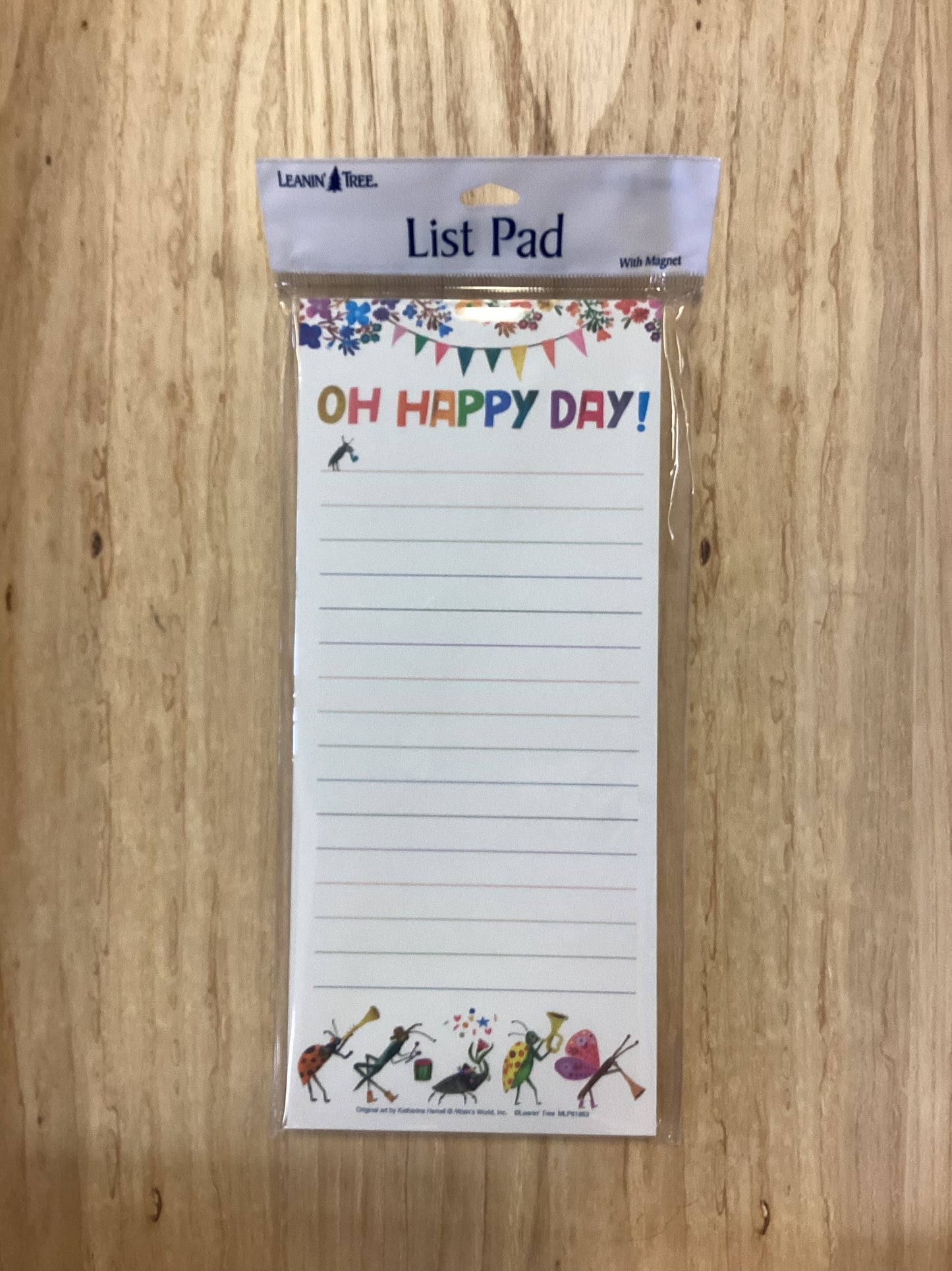 Leanin' Tree List Pad