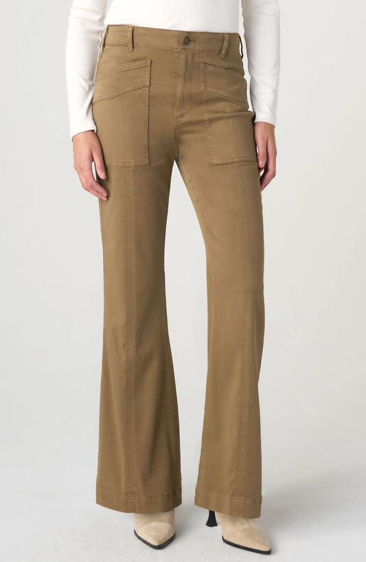 Liverpool High-rise Flare W/ Patch Front Pockets (32" Inseam)
