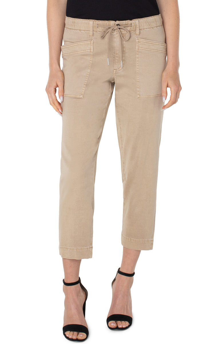 Liverpool's Rascal Trouser w/Patch Pockets (Biscuit Tan)