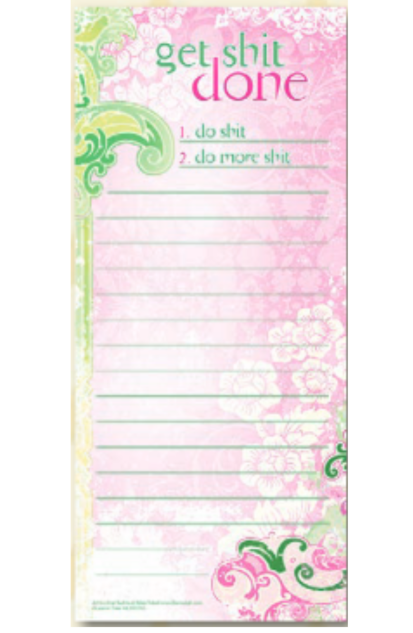 Leanin' Tree List Pad