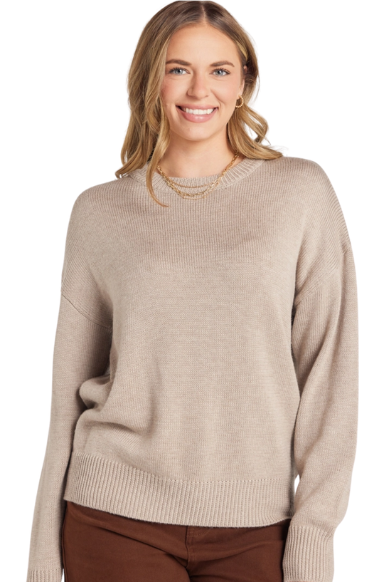 Ribbed Long Sleeve Sweater