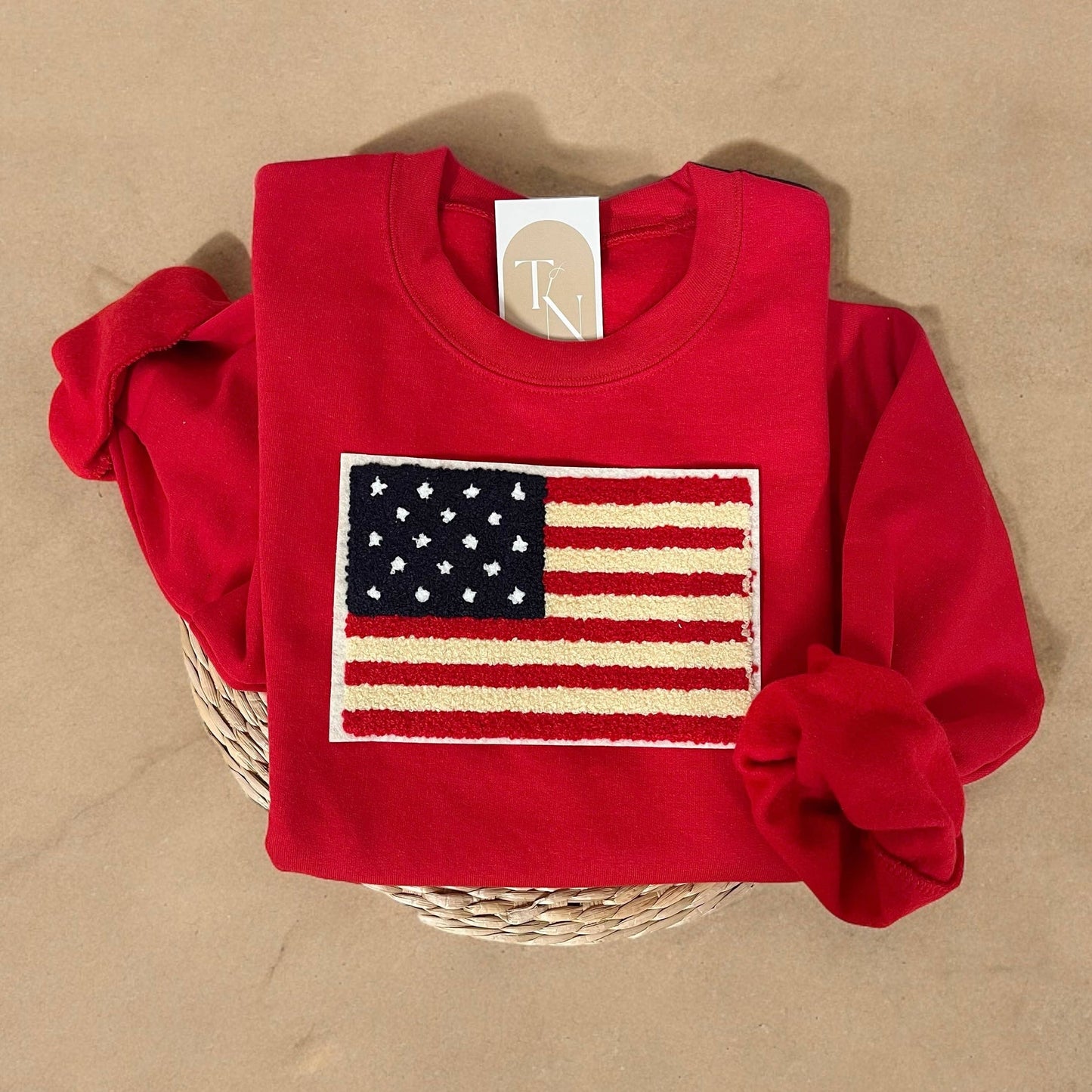 American Flag Sweatshirt