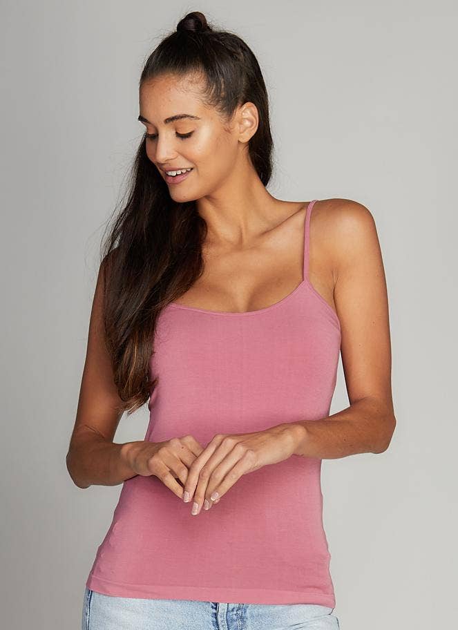 Bamboo Adjustable Spaghetti Strap Cami