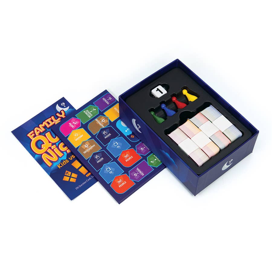 Family Quiz Night: Trivia Board Game