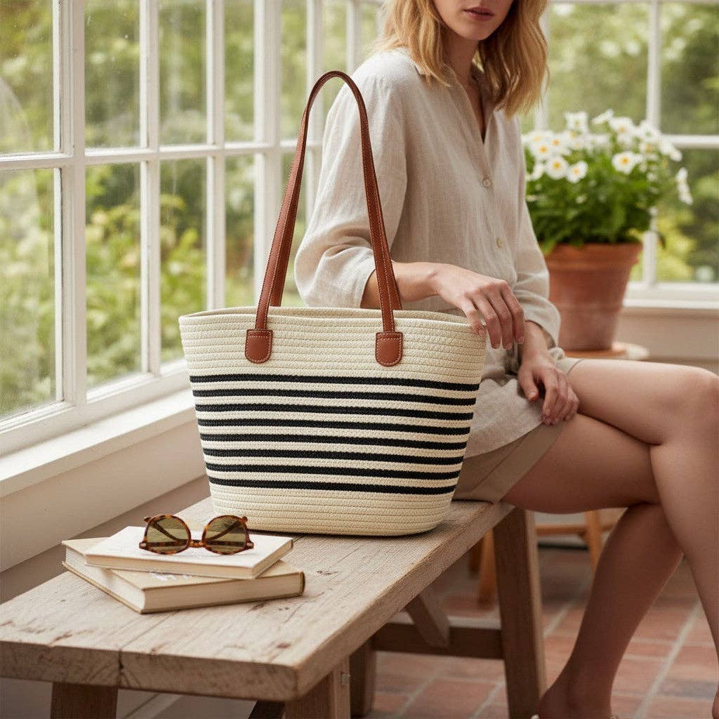 Rattan Beach Shoulder Bag