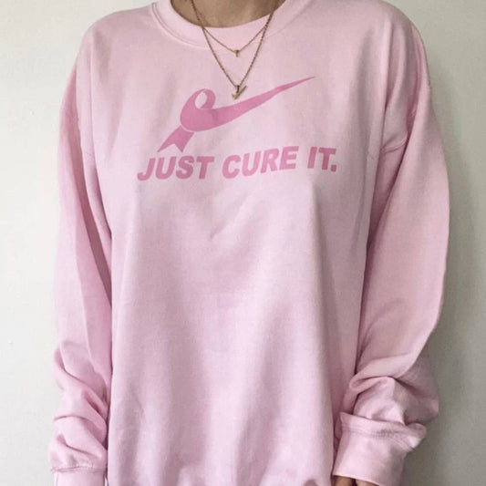 Just Cure It Breast Cancer Crewneck